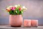 Preview: DutZ Zylinder Thick Apricot H 10 / D 10, Mood Preview: DutZ Zylinder Thick Apricot H 10 / D 10, Mood