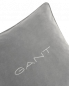 Preview: Gant Velvet Kissenhülle Grey