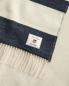 Preview: Gant Decke Stripe Wool Evening Blue