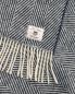 Preview: Gant Decke Herringbone Decke Evening Blue