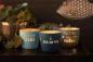 Preview: Gift Company Madras Windlicht M, Namaste weiß/gold Preview: Gift Company Madras Windlicht M, Namaste weiß/gold