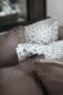 Preview: Lexington Snowflake Printed Flannel Kopfkissenbezug White/Multi, Mood, Close up Preview: Lexington Snowflake Printed Flannel Kopfkissenbezug White/Multi, Mood, Close up