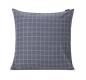 Preview: Lexington Kissenbezug Dove/Gray/White Checked Lyocell/Cotton Pin Point