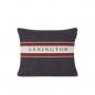 Preview: Lexington Kissenhülle Striped Logo Recycled Cotton Preview: Lexington Kissenhülle Striped Logo Recycled Cotton