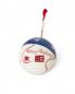 Preview: Lexington Papier Maché Weihnachtskugel Christmas Ornament SET Blue/White/Red