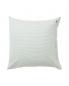 Preview: Lexington Kissenbezug Green/White Striped Cotton Pin 80x80