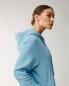 Preview: Lexington Chloe Zip Hood Light Blue Melange, Mood, Model, Kapuze