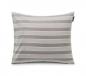 Preview: Lexington Kopfkissenbezug Gray/White Striped Lyocell/Cotton
