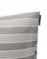 Preview: Lexington Kopfkissenbezug Gray/White Striped Lyocell/Cotton