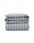 Preview: Lexington Bettdeckenbezug Blue/Off-White Striped Lyocell/Cotton, schlafen, relaxen, entspannen Preview: Lexington Bettdeckenbezug Blue/Off-White Striped Lyocell/Cotton, schlafen, relaxen, entspannen