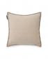 Preview: Lexington Kissenbezug Like Home Printed Cotton/Jute Beige/Gray, Rueckseite