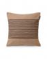 Mobile Preview: Lexington Kissenbezug Deco Striped Cotton Canvas Pillow Beige/Gray, schick, modern, Streifen