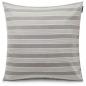 Preview: Lexington Kopfkissenbezug Gray/White Striped Lyocell/Cotton, wunderschoen
