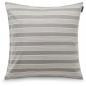 Preview: Lexington Kopfkissenbezug Gray/White Striped Lyocell/Cotton, Rueckseite