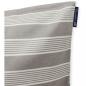 Preview: Lexington Kopfkissenbezug Gray/White Striped Lyocell/Cotton, Close up