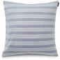Preview: Lexington Kopfkissenbezug Blue/Off White Striped Lyocell/Cotton, kuschelig, trendig