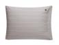 Preview: Lexington Kopfkissenbezug Gray Striped White, schoen, fein, grau