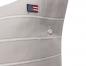 Preview: Lexington Kopfkissenbezug Gray Striped White, Logo, Print