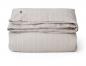 Preview: Lexington Bettdeckenbezug Gray/White Striped, streifen, schick, grau 