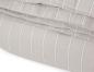 Preview: Lexington Bettdeckenbezug Gray/White Striped, modern, Trend