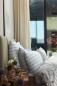 Preview: Lexington Bettdeckenbezug Gray/White Striped, Mood, modern 
