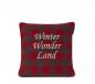 Preview: Lexington Kissenhülle Checked Organic Cotton Flannel Red/Dark Gray, Winterwonderland Preview: Lexington Kissenhülle Checked Organic Cotton Flannel Red/Dark Gray, Winterwonderland