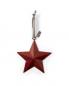 Preview: Lexington Metal Star Red 12 x 12 cm, schoen, fein