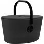 Preview: Lieblingskorb Complete inkl. Boden deep black tiefschwarz, schoen, modern