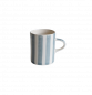 Preview: Musango Demi Mug Candy Stripe Dove Grey