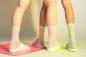 Preview: ooley Socken Pastel Neon Flamingo