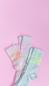 Preview: ooley Socken Pastel Neon Pink Preview: ooley Socken Pastel Neon Pink