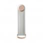 Preview: Orbitkey 2.0 Schlüsselorganisator Leather Stone Grey