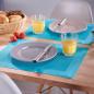 Preview: pad home Design Tischset Risotto tuerkis 4er Pack, Mood