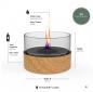 Preview: Tenderflame Café 18 Natural Oak