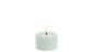 Preview: Uyuni LED melted pillar candle Dusty Green