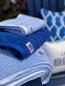 Preview: Lexington Handtuch Icons Original Towel White Blue Striped