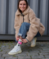 Preview: ooley Socken Leo allover OL Neon PInk