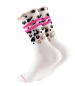 Preview: ooley Socken Leo allover OL Neon PInk