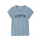 Preview: Lexington Vanessa Tee T-Shirt Light Blue Melange Vorne