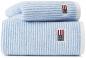 Preview: Lexington Handtuch Original Towel White Blue Striped Blau Streifen Schoen