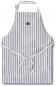 Preview: Lexington Schürze Icons Cotton Herringbone Striped Apron Blue White Schick Neu Modern