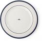 Mobile Preview: Lexington Earthenware Dinner Plate Blue Trendig Schoen Küche