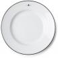Mobile Preview: Lexington Stoneware Dessert Plate White Blue Schick Modern Neu