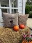Preview: Lexington Kissenbezug Boston Club Organic Tweed Strohballen