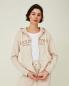 Preview: Lexington Kimberly Hoodie Light Beige Melange, Mood, Model, bequem