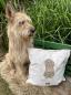 Mobile Preview: Lexington Kissenbezug Dog Embroidered Organic Cotton Twill