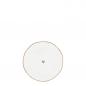 Preview: Bastion Collections Teller oval, Teller White Brown Hearts, Bastion Collections Servierteller oval