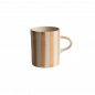 Preview: Musango Demi Mug Candy Strip Peach