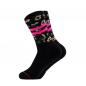 Preview: ooley Socken Leo allover OL Black mit Leopardenmuster in Schwarz