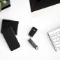 Preview: Orbitkey Key Organizer 2.0 Leather Charcoal Schreibtisch